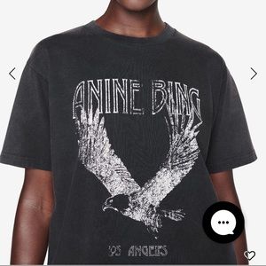 Anine Bing Vintage Eagle Tee Shirt